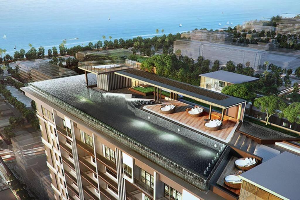 The Base Condo Center Of Pattaya Rooftop Swimming Pool Zewnętrze zdjęcie