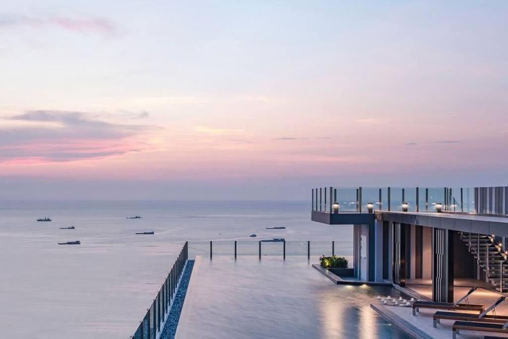 The Base Condo Center Of Pattaya Rooftop Swimming Pool Zewnętrze zdjęcie