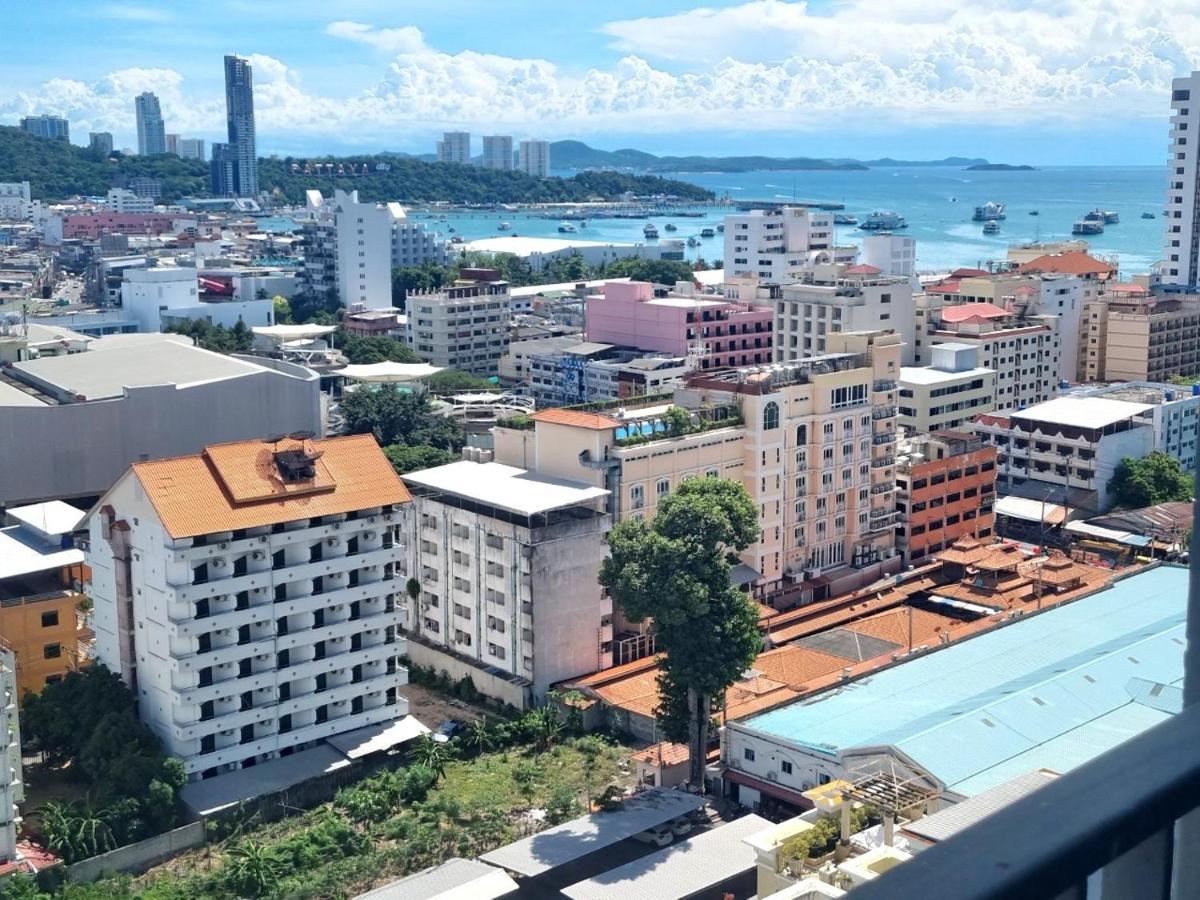 The Base Condo Center Of Pattaya Rooftop Swimming Pool Zewnętrze zdjęcie