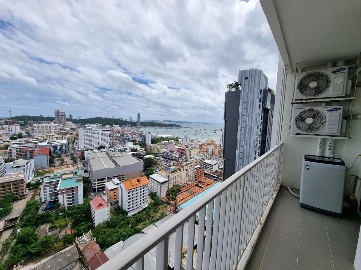 The Base Condo Center Of Pattaya Rooftop Swimming Pool Zewnętrze zdjęcie